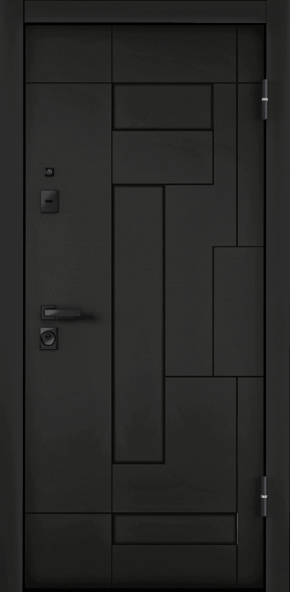 ULTIMATUM-M PP, Панель MDF с лакокрасочным покрытием, Volume, ЛКП Насыщеный чёрный в Ульяновске
