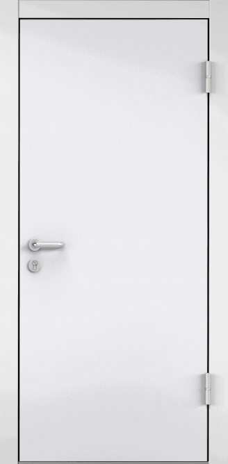 Дверь противопожарная EI 60, Порошково-полимерное покрытие, —, RAL 9016 белый в Ульяновске
