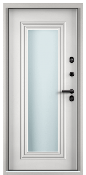 SNEGIR ARCTIC-S PP, Панель MDF с ПВХ покрытием, AS-101, Белый (арт. КТ Белый) в Ульяновске