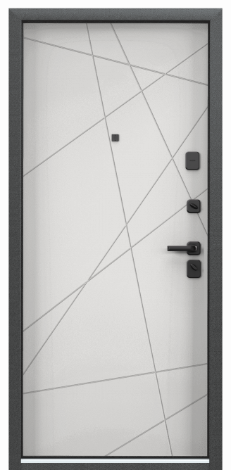 DELTA PRO PP, Панель MDF с ПВХ покрытием, D6-26, ПВХ Бьянко в Ульяновске